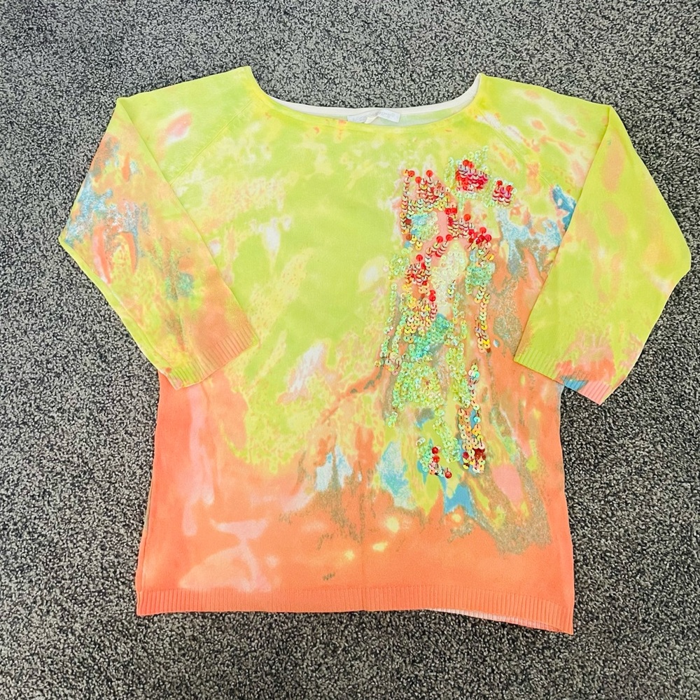 Sweater with sequins size M